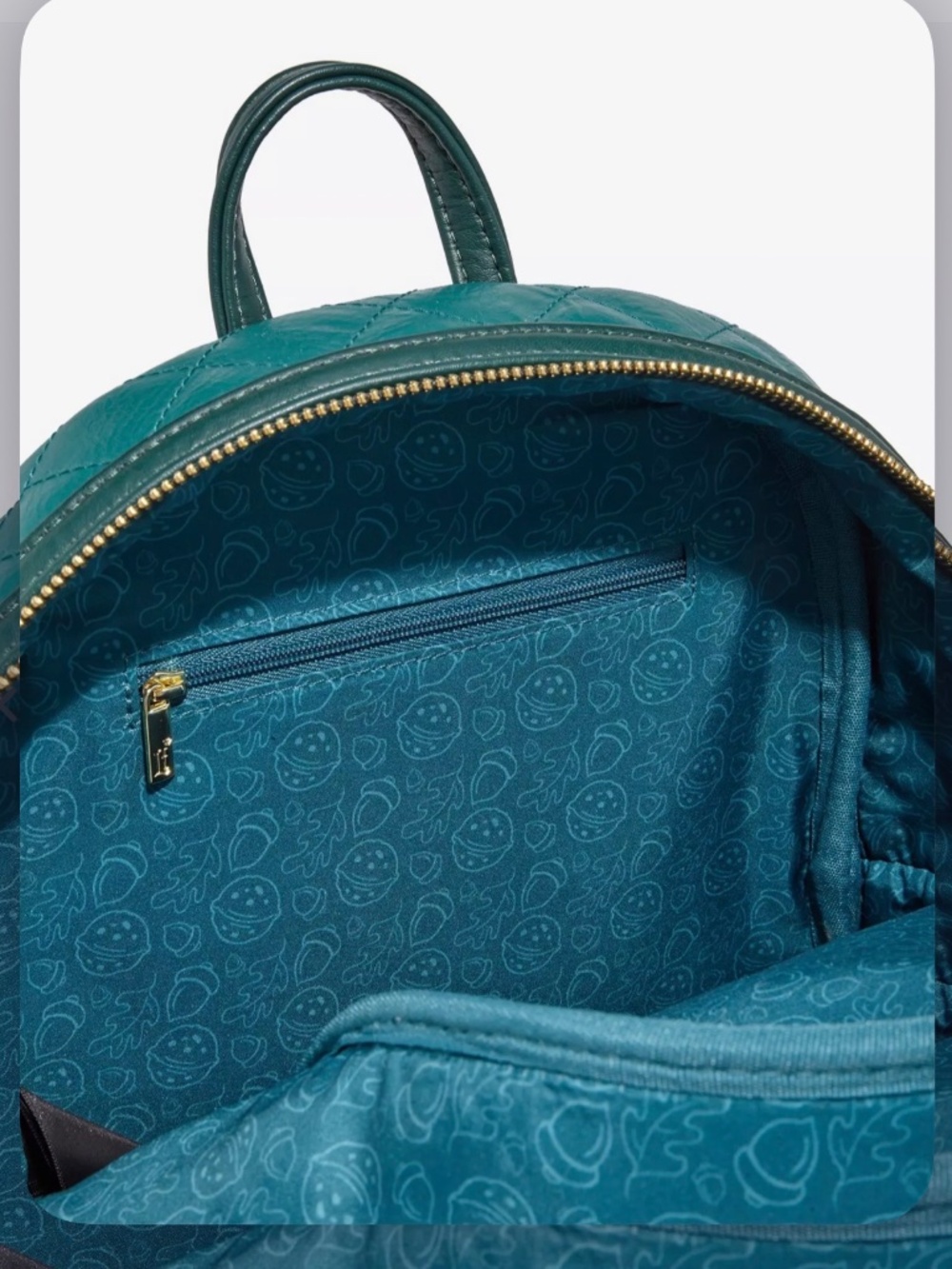 Loungefly Disney Chip & Dale Quilted Mini Backpack — BoxLunch Exclusive - Picture 4 of 4